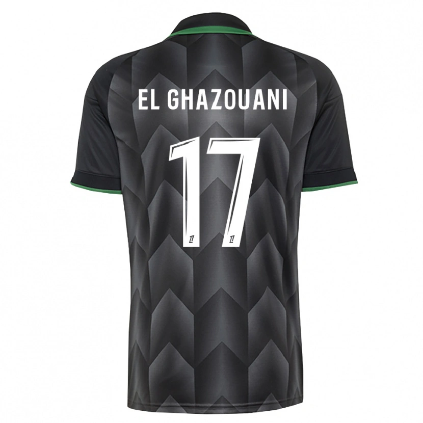 Danxen Herren Fatima El Ghazouani #17 Schwarzgrün Auswärtstrikot Trikot 2026/27 T-Shirt
