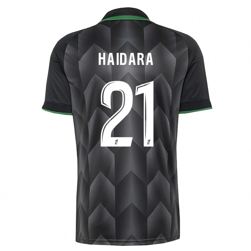 Danxen Herren Amadou Haidara #21 Schwarzgrün Auswärtstrikot Trikot 2026/27 T-Shirt