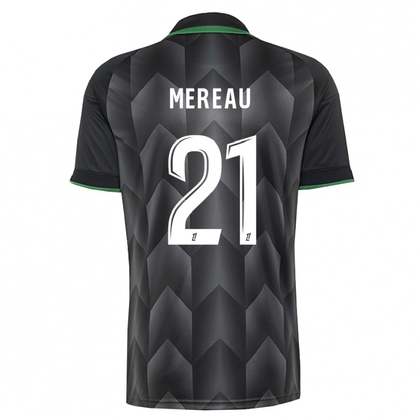 Danxen Herren Alizée Mereau #21 Schwarzgrün Auswärtstrikot Trikot 2026/27 T-Shirt
