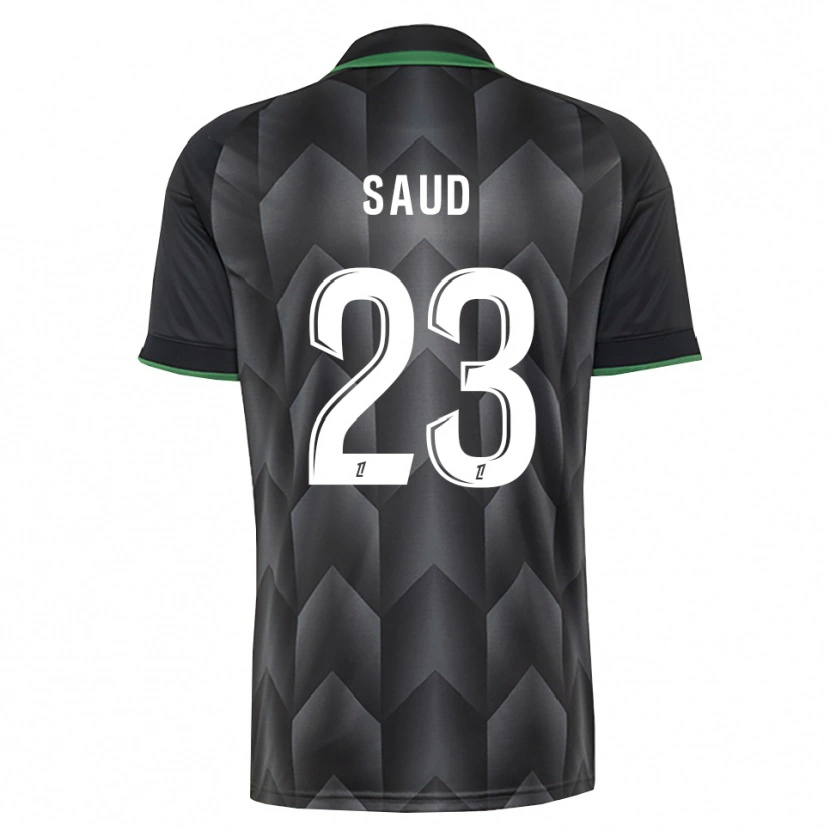 Danxen Herren Saud Abdulhamid #23 Schwarzgrün Auswärtstrikot Trikot 2026/27 T-Shirt