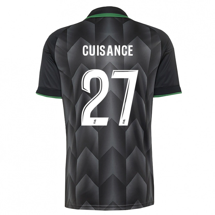 Danxen Herren Michaël Cuisance #27 Schwarzgrün Auswärtstrikot Trikot 2026/27 T-Shirt