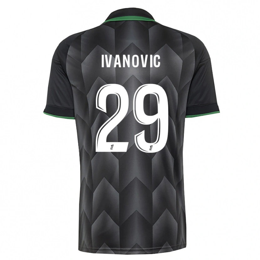 Danxen Herren Franjo Ivanović #29 Schwarzgrün Auswärtstrikot Trikot 2026/27 T-Shirt