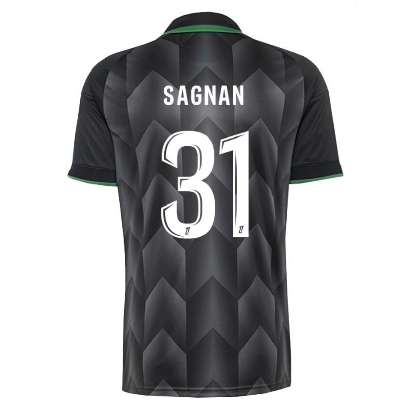 Danxen Herren Souleymane Sagnan #31 Schwarzgrün Auswärtstrikot Trikot 2026/27 T-Shirt