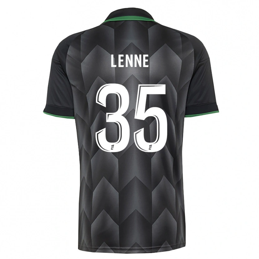 Danxen Herren Oscar Lenne #35 Schwarzgrün Auswärtstrikot Trikot 2026/27 T-Shirt