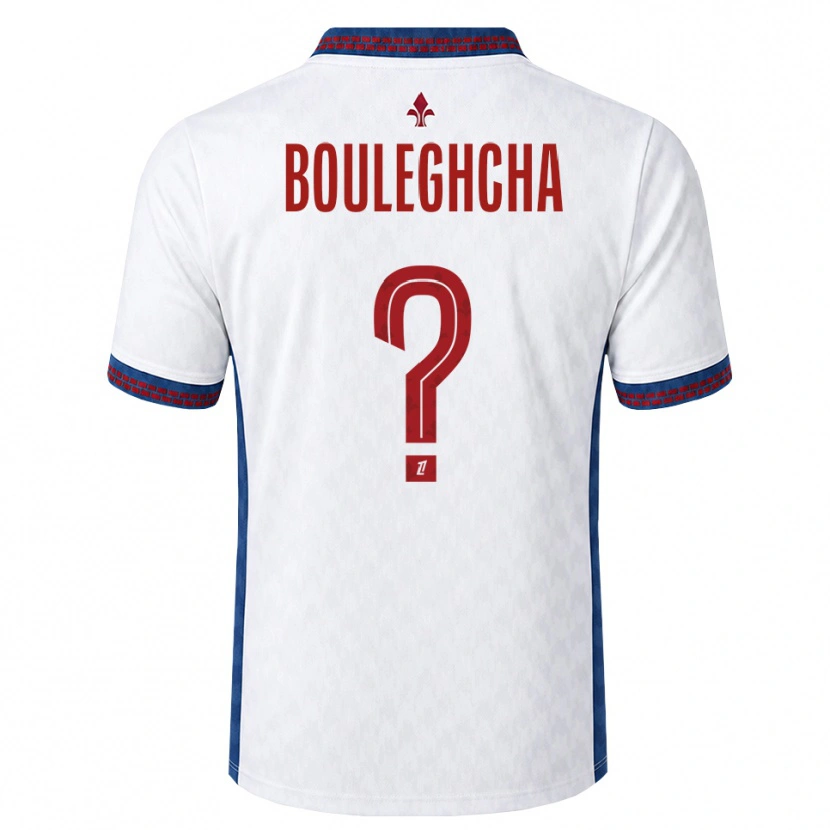 Danxen Herren Ismail Bouleghcha #0 Rot Weiß Blau Auswärtstrikot Trikot 2026/27 T-Shirt