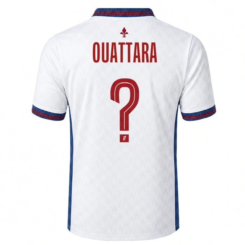 Danxen Herren Fadiga Ouattara #0 Rot Weiß Blau Auswärtstrikot Trikot 2026/27 T-Shirt