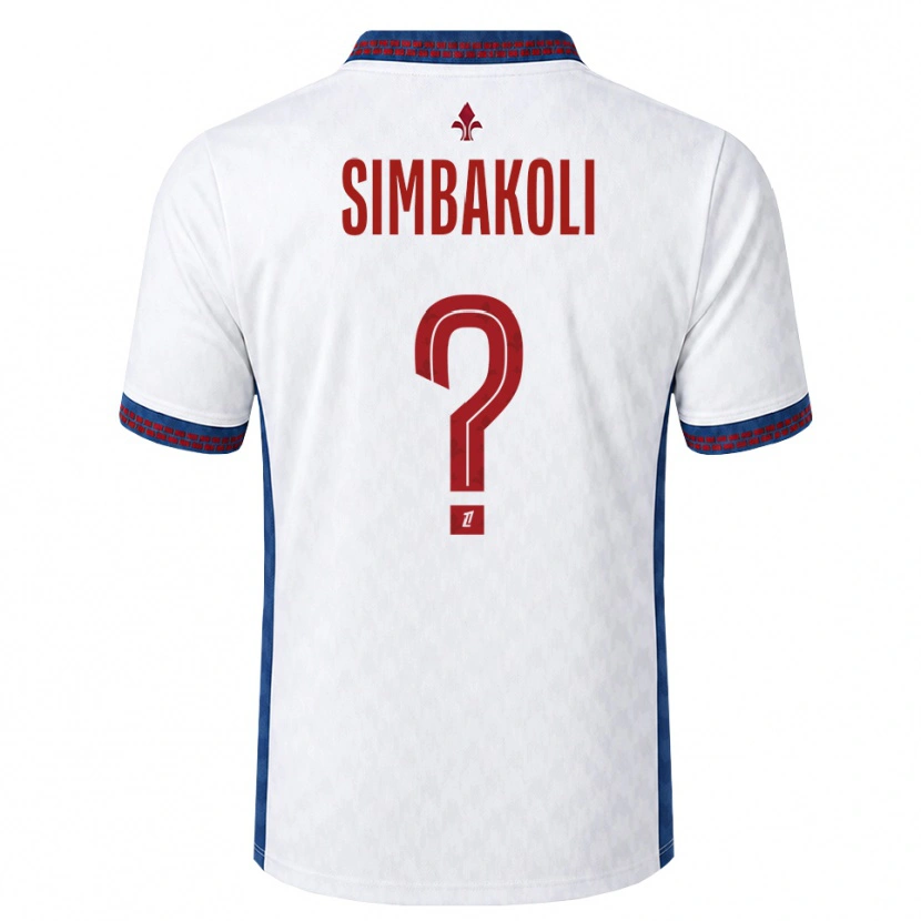 Danxen Herren Mamadou Simbakoli #0 Rot Weiß Blau Auswärtstrikot Trikot 2026/27 T-Shirt