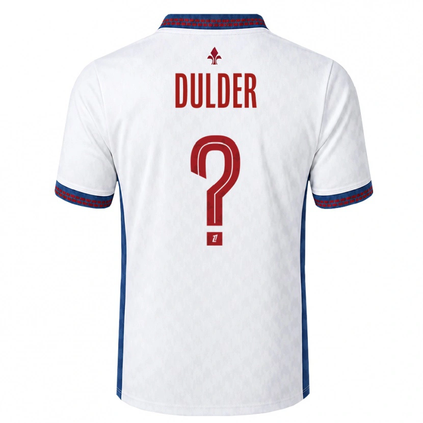 Danxen Herren Sifra Dulder #0 Rot Weiß Blau Auswärtstrikot Trikot 2026/27 T-Shirt