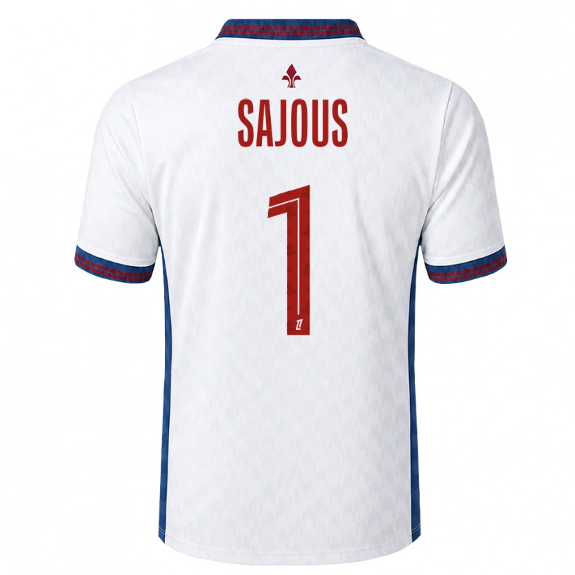 Danxen Herren Thomas Sajous #1 Rot Weiß Blau Auswärtstrikot Trikot 2026/27 T-Shirt