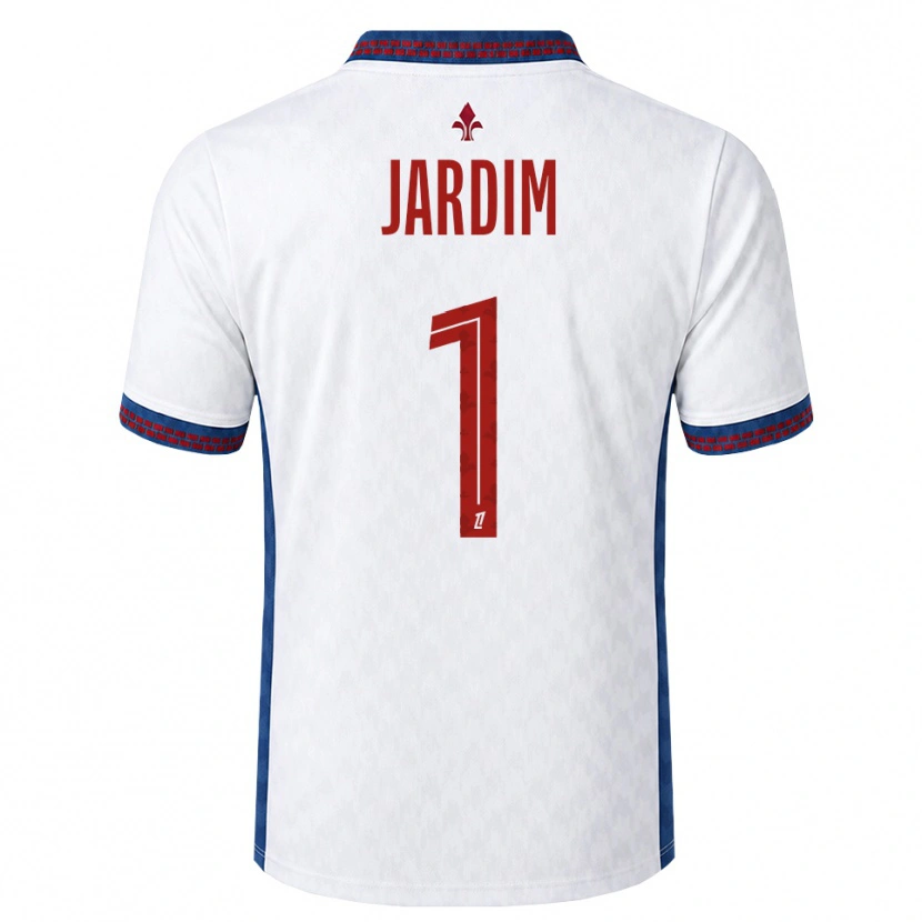 Danxen Herren Leo Jardim #1 Rot Weiß Blau Auswärtstrikot Trikot 2026/27 T-Shirt