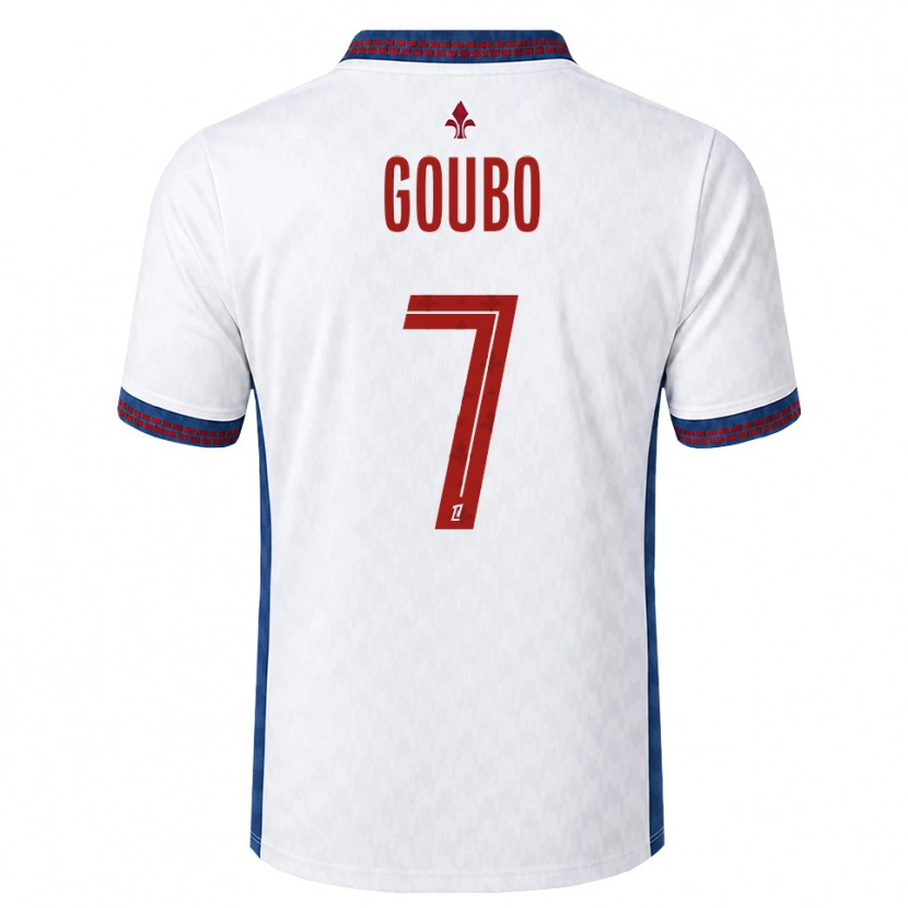 Danxen Herren Antoine Goubo #7 Rot Weiß Blau Auswärtstrikot Trikot 2026/27 T-Shirt