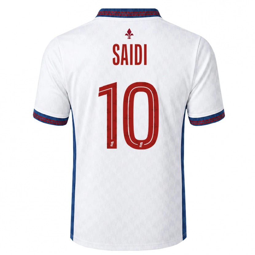 Danxen Herren Rachel Saidi #10 Rot Weiß Blau Auswärtstrikot Trikot 2026/27 T-Shirt