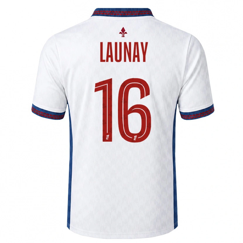 Danxen Herren Elisa Launay #16 Rot Weiß Blau Auswärtstrikot Trikot 2026/27 T-Shirt
