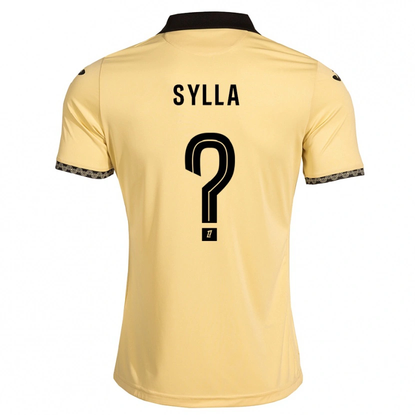 Danxen Herren Dembo Sylla #0 Navajoweiß Schwarz Auswärtstrikot Trikot 2026/27 T-Shirt
