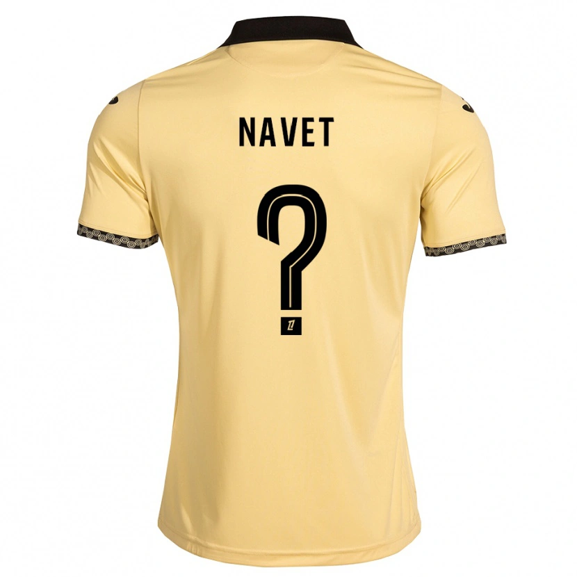 Danxen Herren Noahnn Navet #0 Navajoweiß Schwarz Auswärtstrikot Trikot 2026/27 T-Shirt