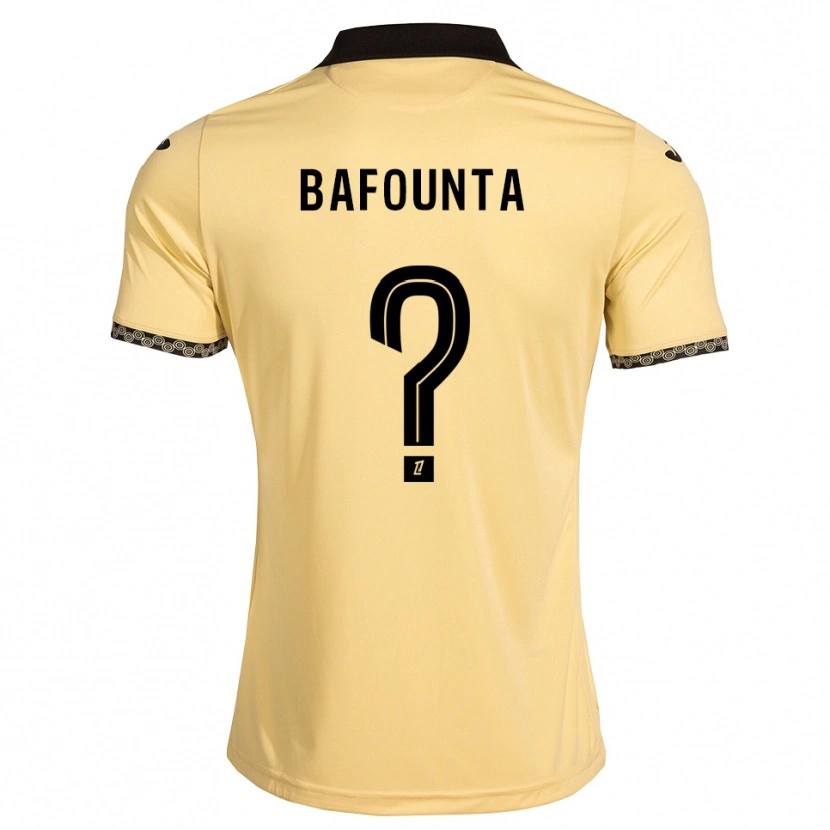 Danxen Herren Kamal Bafounta #0 Navajoweiß Schwarz Auswärtstrikot Trikot 2026/27 T-Shirt