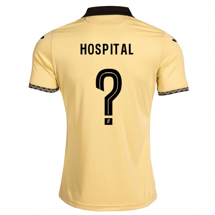 Danxen Herren Alex Hospital #0 Navajoweiß Schwarz Auswärtstrikot Trikot 2026/27 T-Shirt