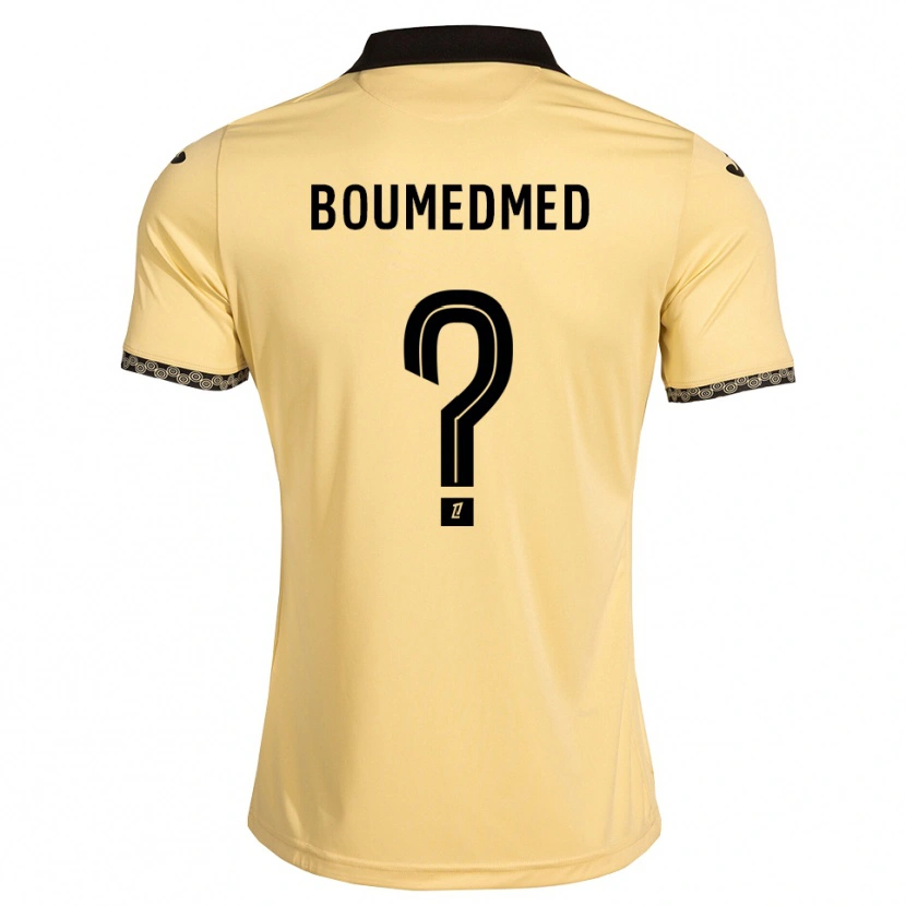 Danxen Herren Kamil Boumedmed #0 Navajoweiß Schwarz Auswärtstrikot Trikot 2026/27 T-Shirt