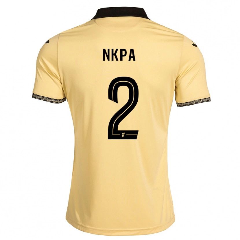 Danxen Herren Elie Nkpa #2 Navajoweiß Schwarz Auswärtstrikot Trikot 2026/27 T-Shirt