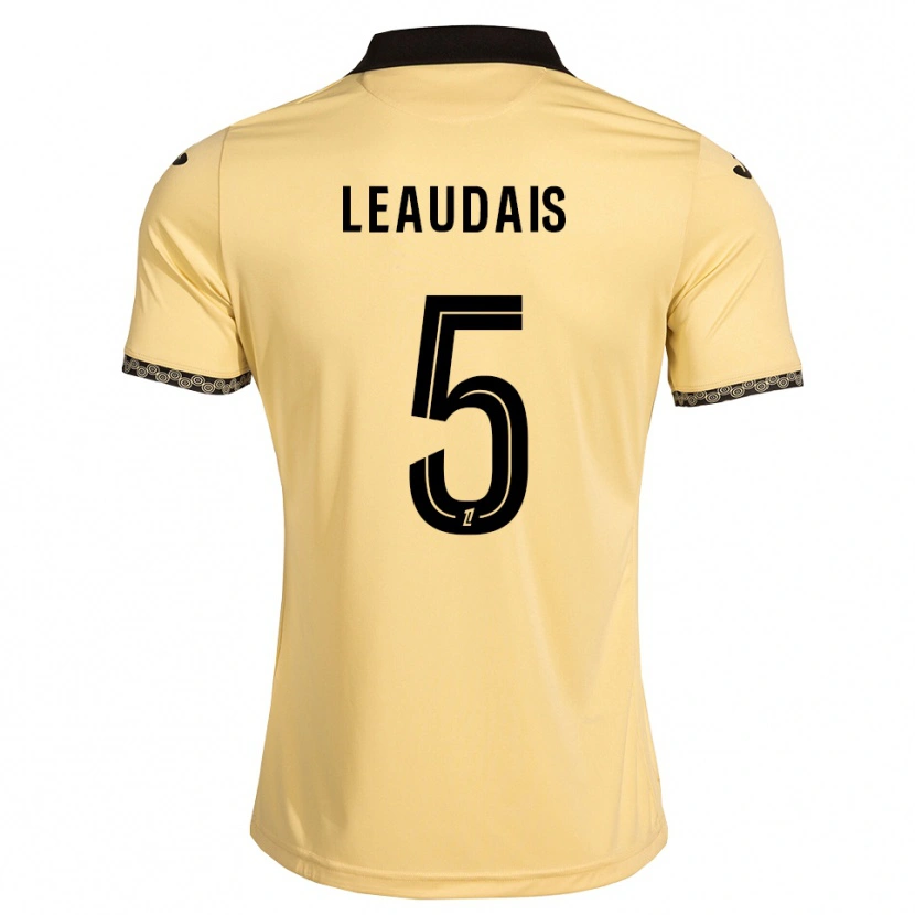 Danxen Herren Lucas Leaudais #5 Navajoweiß Schwarz Auswärtstrikot Trikot 2026/27 T-Shirt