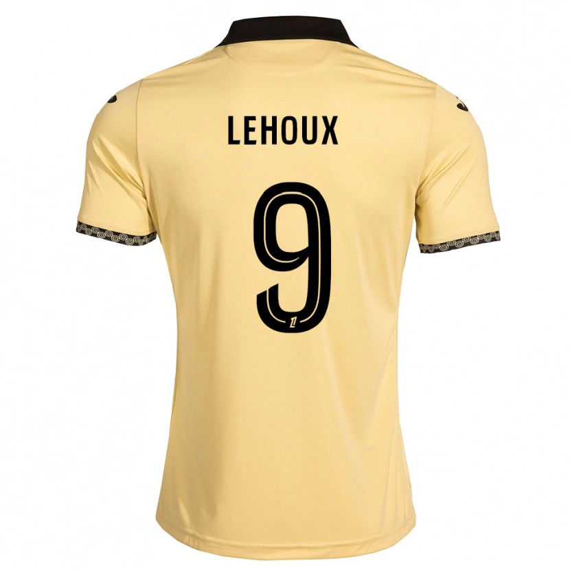Danxen Herren Louise Lehoux #9 Navajoweiß Schwarz Auswärtstrikot Trikot 2026/27 T-Shirt