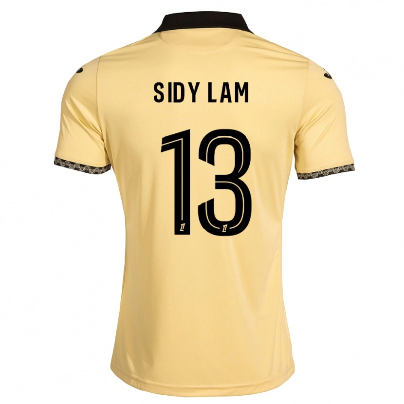 Danxen Herren Tapsirou Sidy Lam #13 Navajoweiß Schwarz Auswärtstrikot Trikot 2026/27 T-Shirt