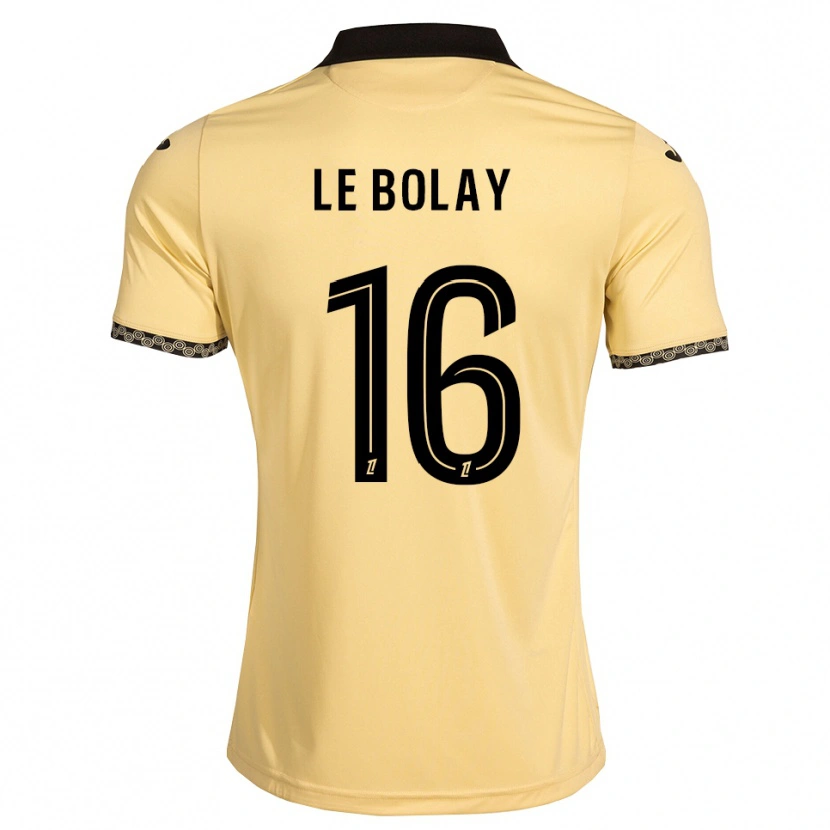 Danxen Herren Malo Le Bolay #16 Navajoweiß Schwarz Auswärtstrikot Trikot 2026/27 T-Shirt
