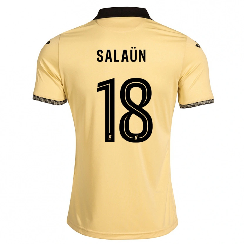 Danxen Herren Elody Salaün #18 Navajoweiß Schwarz Auswärtstrikot Trikot 2026/27 T-Shirt
