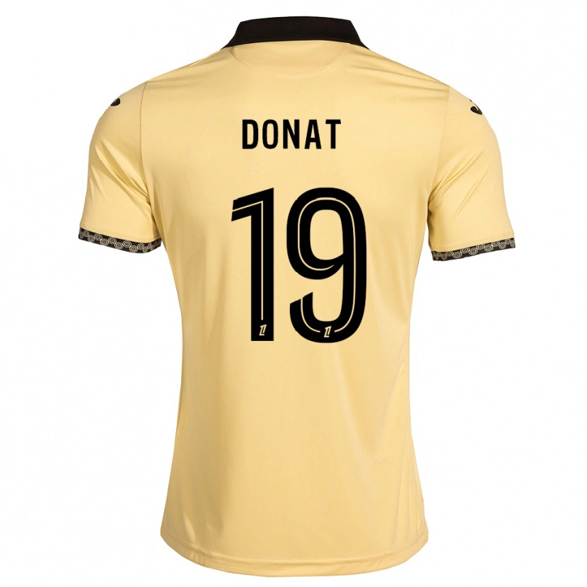Danxen Herren Noa Donat #19 Navajoweiß Schwarz Auswärtstrikot Trikot 2026/27 T-Shirt