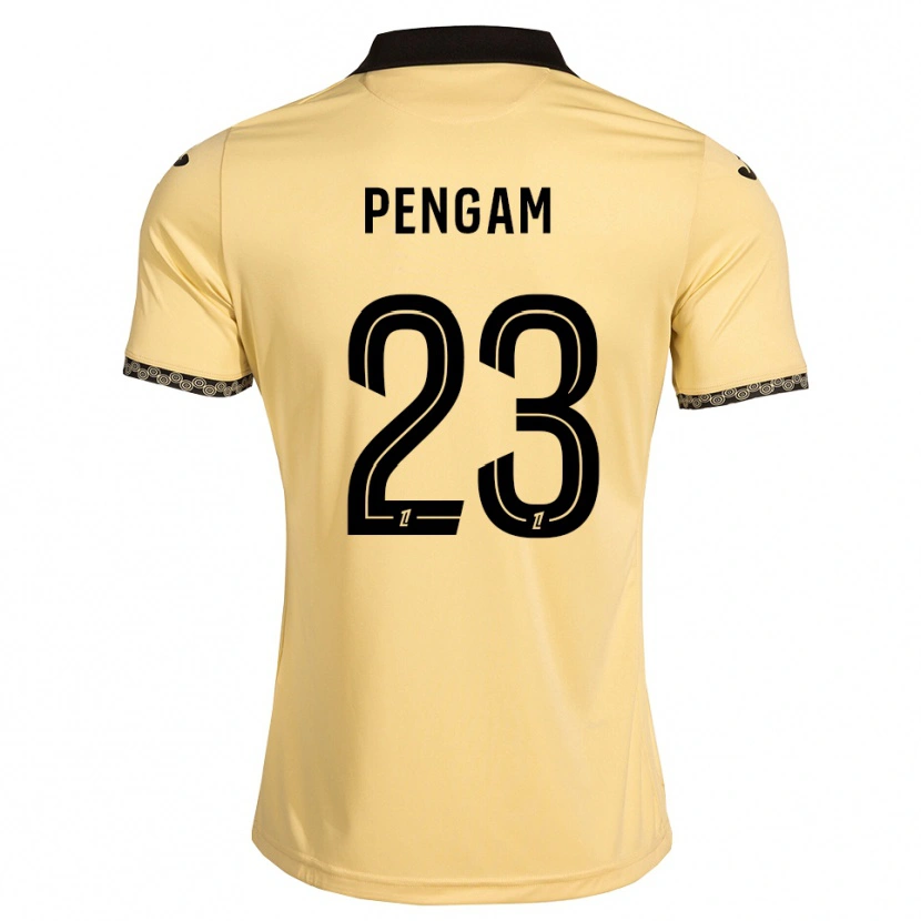 Danxen Herren Imran Pengam #23 Navajoweiß Schwarz Auswärtstrikot Trikot 2026/27 T-Shirt