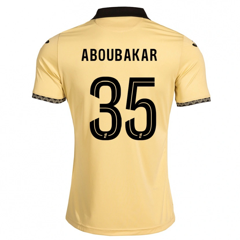 Danxen Herren Siddick Aboubakar #35 Navajoweiß Schwarz Auswärtstrikot Trikot 2026/27 T-Shirt