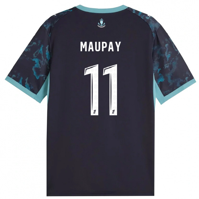 Danxen Herren Neal Maupay #11 Blass Türkis Weiß Schwarz Auswärtstrikot Trikot 2026/27 T-Shirt