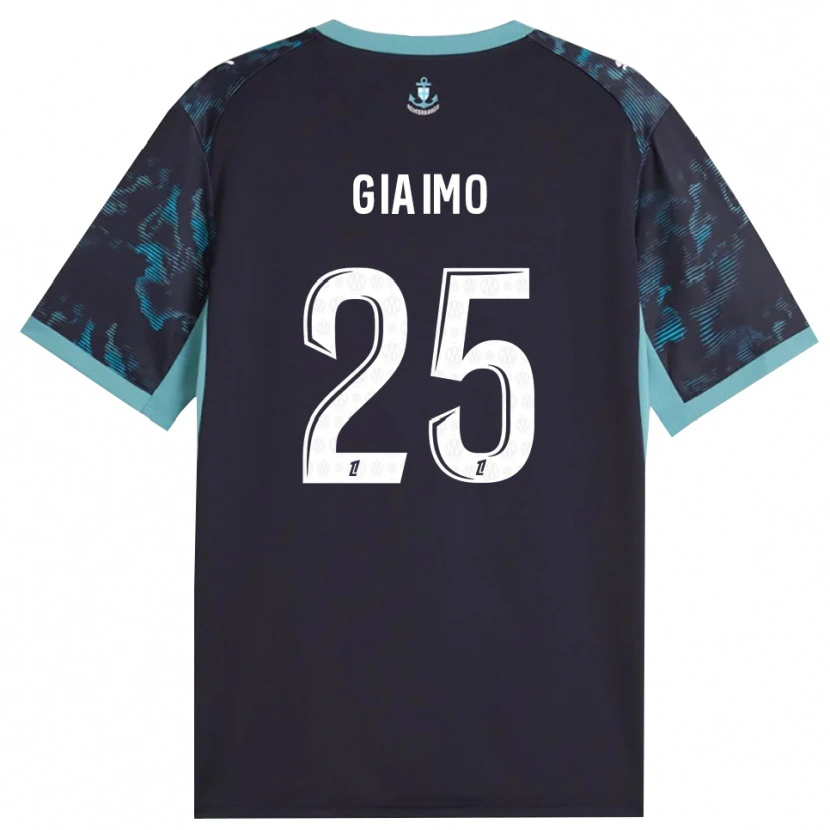Danxen Herren Carla Giaimo #25 Blass Türkis Weiß Schwarz Auswärtstrikot Trikot 2026/27 T-Shirt