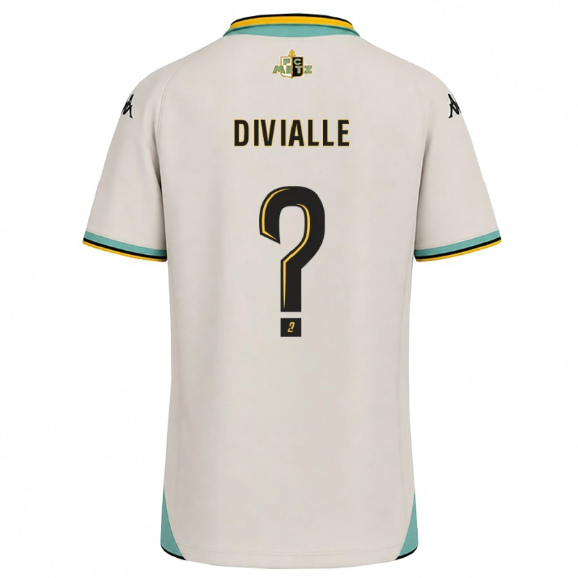 Danxen Herren Charles Divialle #0 Florales Weiß Schwarz Auswärtstrikot Trikot 2026/27 T-Shirt