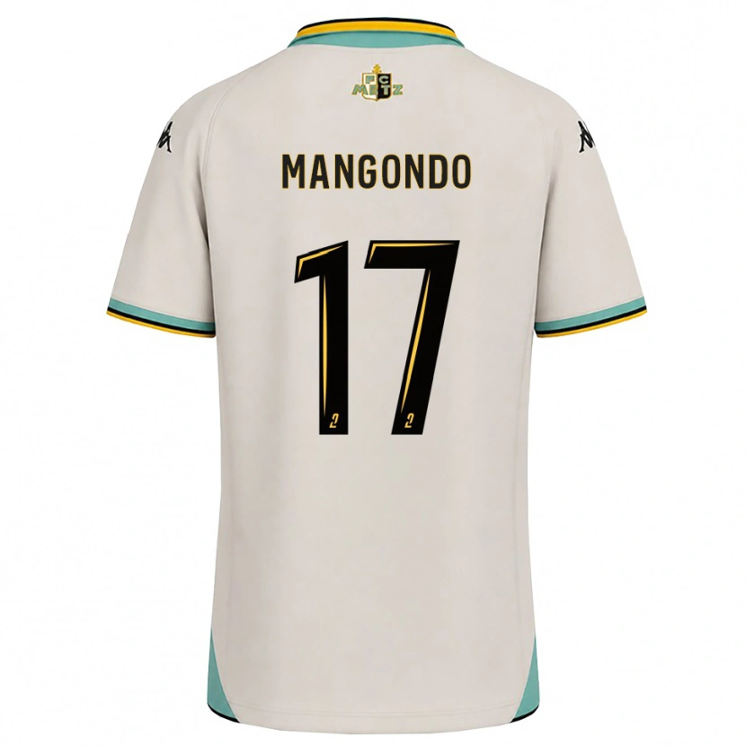 Danxen Herren Joseph Mangondo #17 Florales Weiß Schwarz Auswärtstrikot Trikot 2026/27 T-Shirt