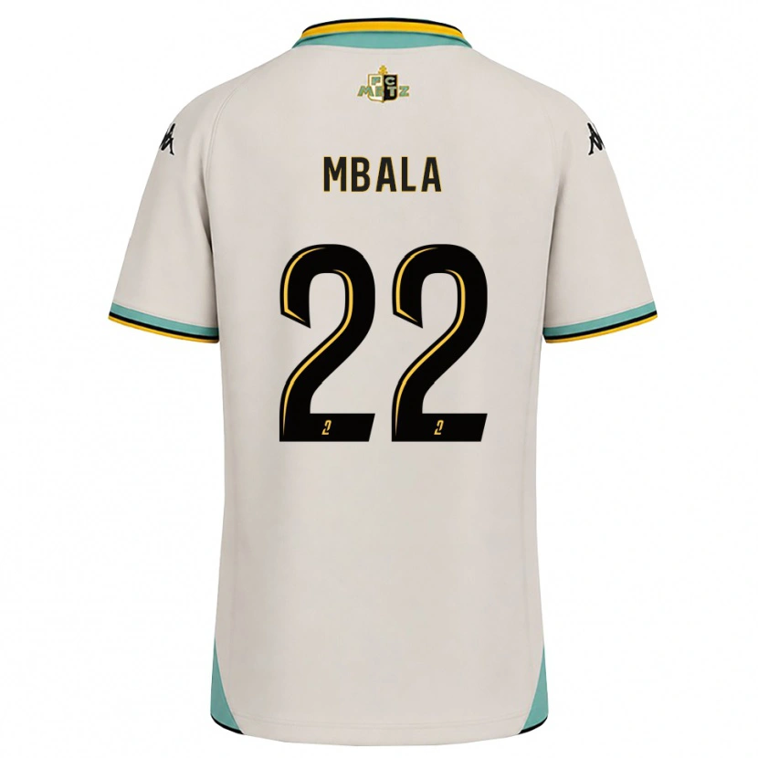 Danxen Herren Nathan Mbala #22 Florales Weiß Schwarz Auswärtstrikot Trikot 2026/27 T-Shirt