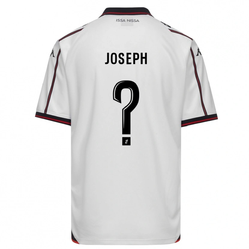 Danxen Herren Sylvio Joseph #0 Schwarz Weiß Auswärtstrikot Trikot 2026/27 T-Shirt
