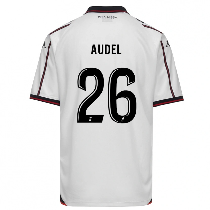 Danxen Herren Johan Audel #26 Schwarz Weiß Auswärtstrikot Trikot 2026/27 T-Shirt