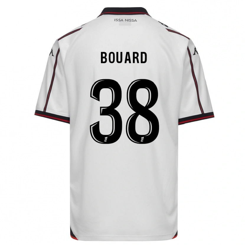 Danxen Herren Enguerrand Bouard #38 Schwarz Weiß Auswärtstrikot Trikot 2026/27 T-Shirt