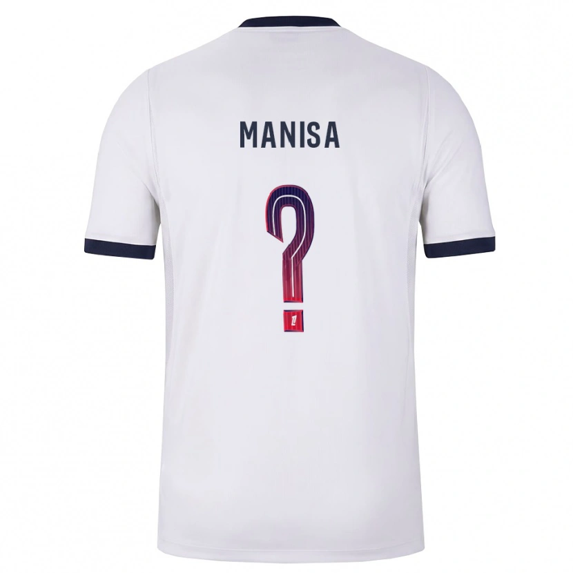 Danxen Herren Lenny Manisa #0 Weiß Schwarz Rot Auswärtstrikot Trikot 2026/27 T-Shirt