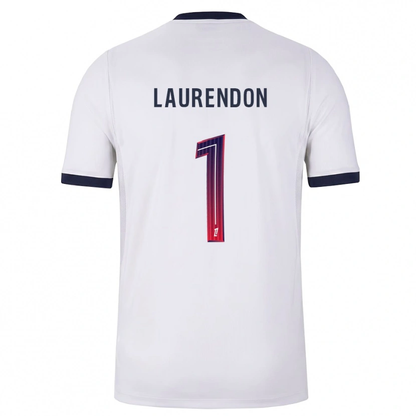Danxen Herren Bilal Laurendon #1 Weiß Schwarz Rot Auswärtstrikot Trikot 2026/27 T-Shirt