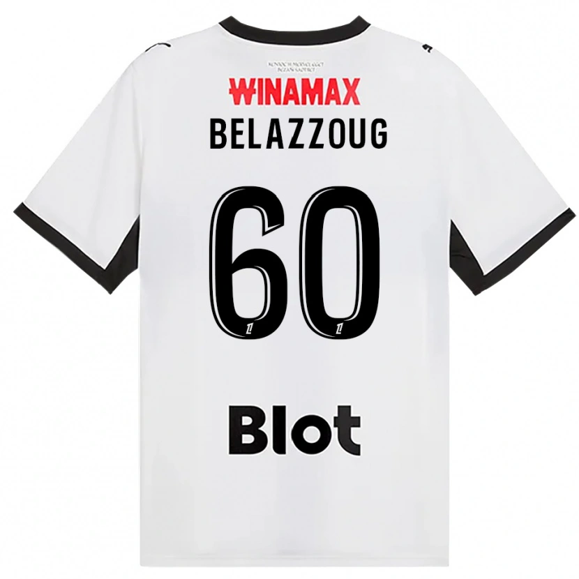 Danxen Herren Kilian Belazzoug #60 Schwarz Weiß Rot Auswärtstrikot Trikot 2026/27 T-Shirt