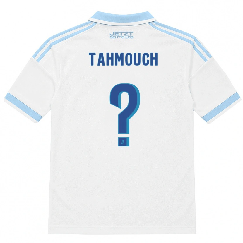 Danxen Herren Mathieu Tahmouch #0 Hellblau Weiß Rot Auswärtstrikot Trikot 2026/27 T-Shirt