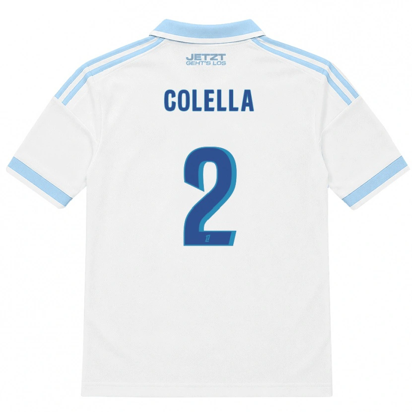 Danxen Herren Hugo Colella #2 Hellblau Weiß Rot Auswärtstrikot Trikot 2026/27 T-Shirt