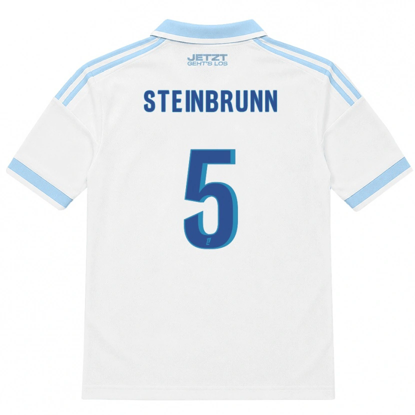 Danxen Herren Théo Steinbrunn #5 Hellblau Weiß Rot Auswärtstrikot Trikot 2026/27 T-Shirt