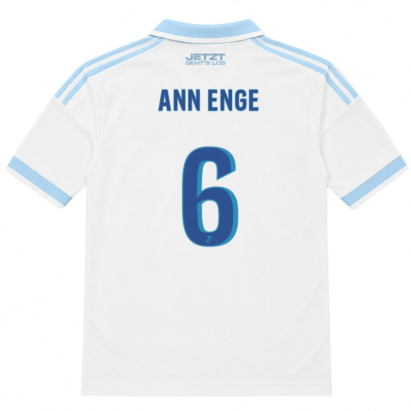 Danxen Herren Sierra Ann Enge #6 Hellblau Weiß Rot Auswärtstrikot Trikot 2026/27 T-Shirt