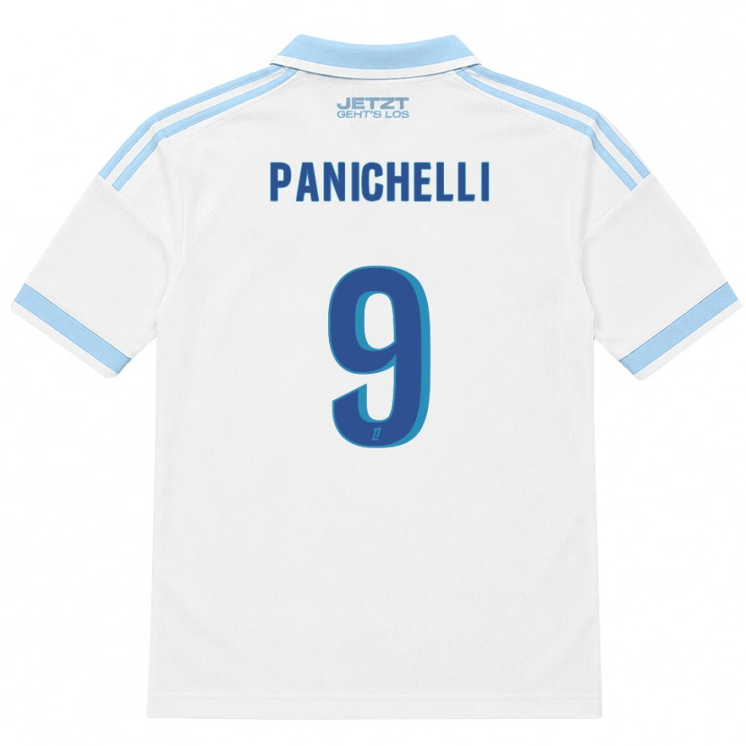 Danxen Herren Joaquín Panichelli #9 Hellblau Weiß Rot Auswärtstrikot Trikot 2026/27 T-Shirt