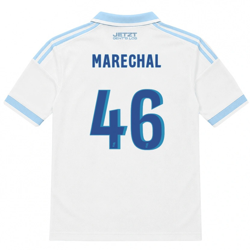 Danxen Herren Max Maréchal #46 Hellblau Weiß Rot Auswärtstrikot Trikot 2026/27 T-Shirt