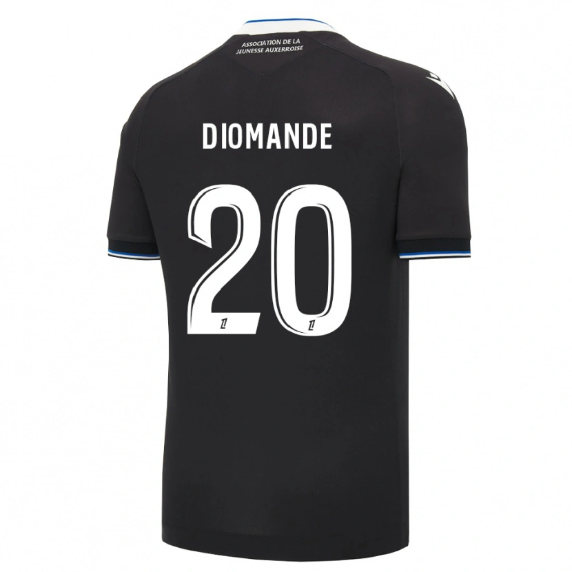 Danxen Herren Sinaly Diomandé #20 Schwarz Blau Weiß Auswärtstrikot Trikot 2026/27 T-Shirt