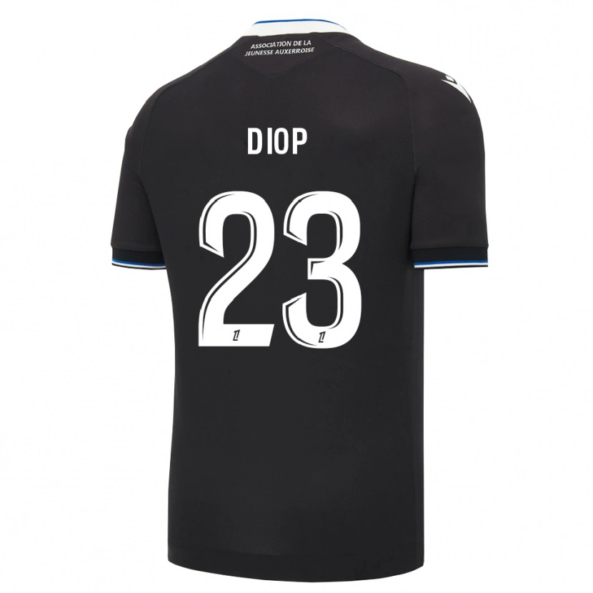 Danxen Herren Mamadou Diop #23 Schwarz Blau Weiß Auswärtstrikot Trikot 2026/27 T-Shirt